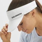 Unisex Salomon Cross Visor white (one size)-Accessories-33-OFF